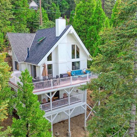Love It Up Here! At Lake Arrowhead Lakeview 5 Bedrooms 2 Lofts 4 Decks Exterior photo